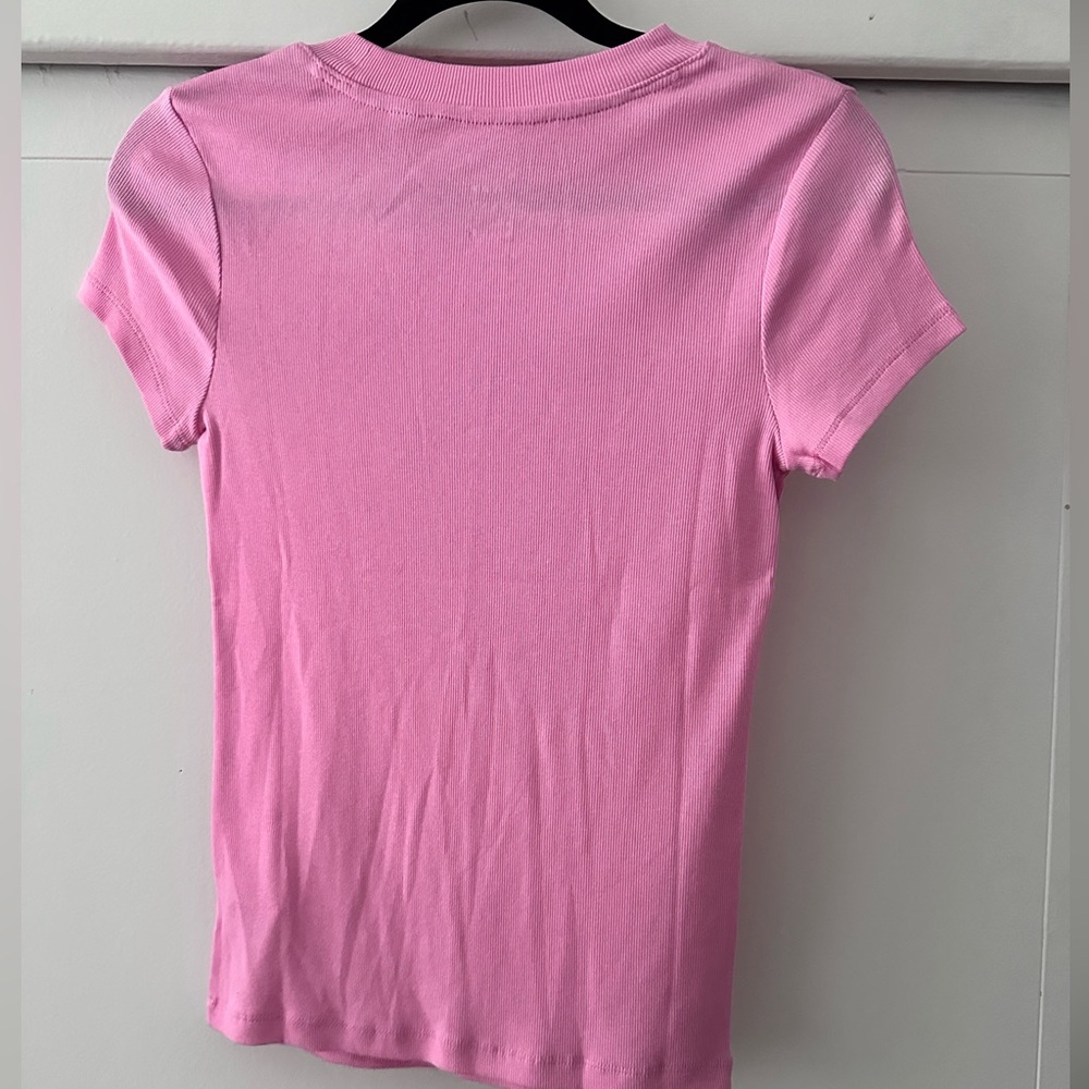 Target Ribbed Fitted Tee NWT - Picture 2 of 2